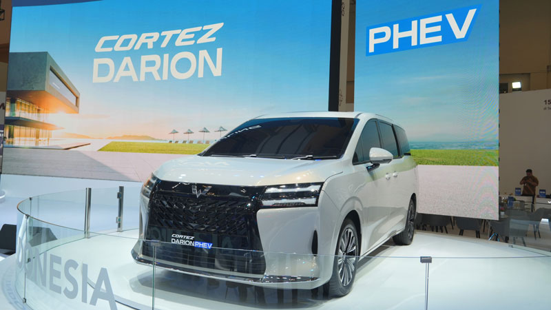 Wuling Cortez Darion Meluncur di GIIAS 2025, Produksi di Kuartal keempat tahun 2025